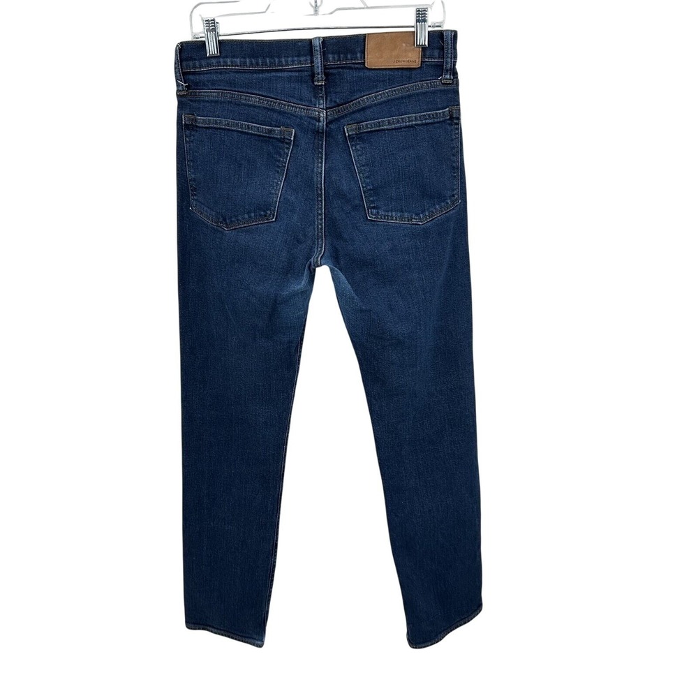 J.Crew 1040 Athletic Fit Jeans Mens 30x32 Dark Wash Indigo Stretch Denim Pants